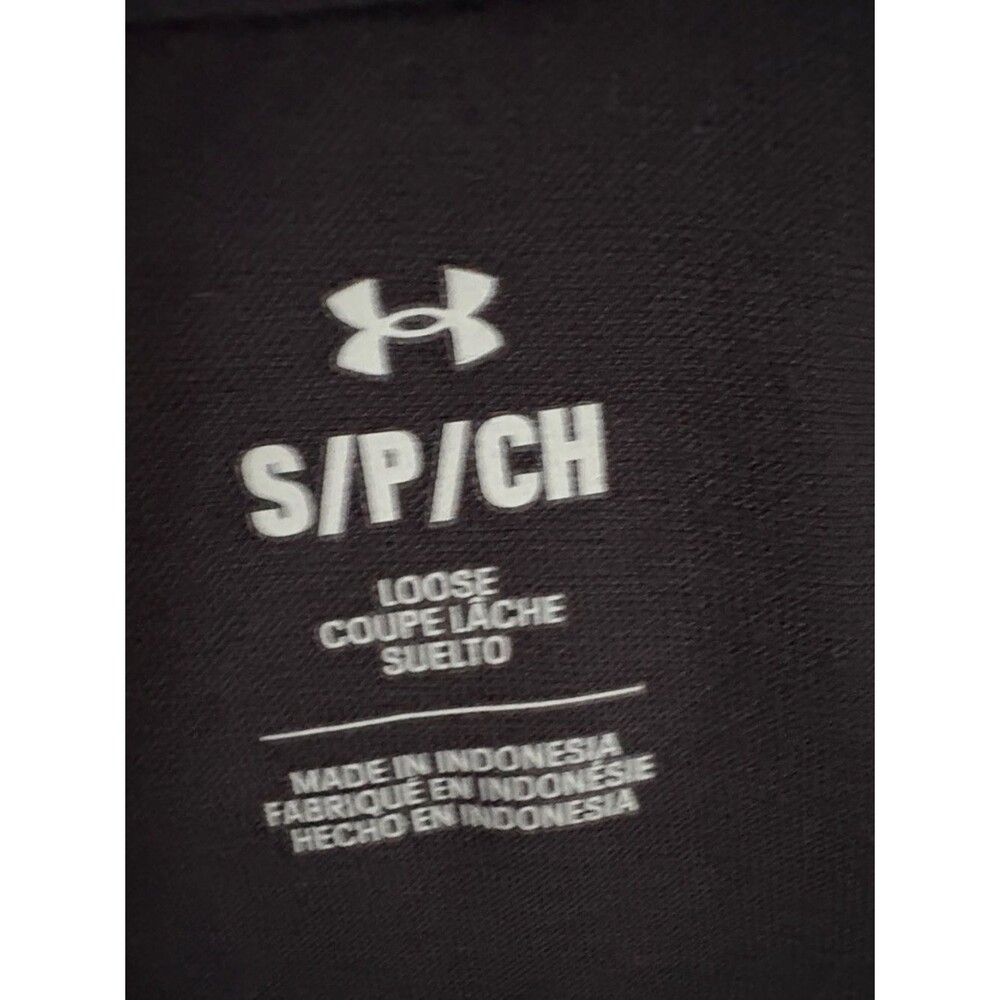 Under Armour Black Wisconsin Badgers Graphic Tee Women's SMALL - Picture 3 of 3